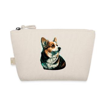 Corgi à l’air courageux - Trousse biologique - nature - Devant
