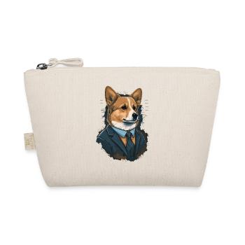 Simple Corgi Art en costume - Trousse biologique - nature - Devant