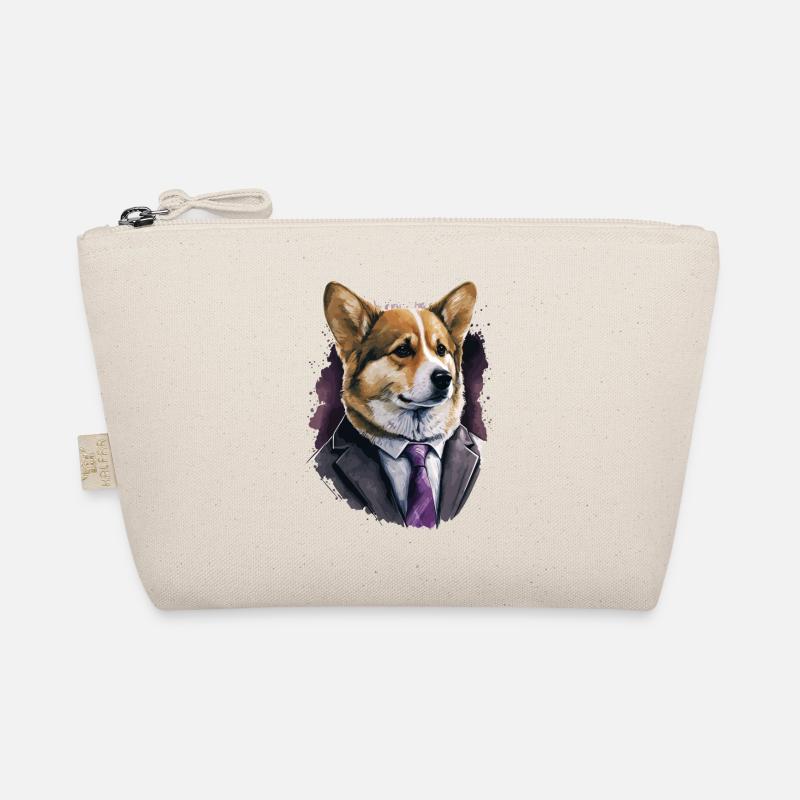 Fasionable eleganter Corgi Bio-Täschchen