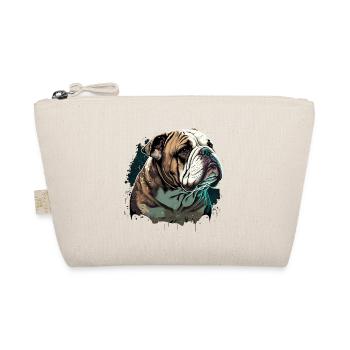 Innocent Looks Bulldog - Organic Pouch - nature - Front