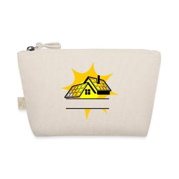 House full of solar panels and big sun - Organic Pouch - nature - Front