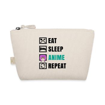 Asian Japan Anemi Statement Manga Cartoon - Organic Pouch - nature - Front
