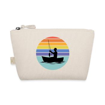 fishing, fisherman, fishing rod - Organic Pouch - nature - Front