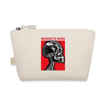 Crâne Memento Mori - Trousse biologique - nature - Devant