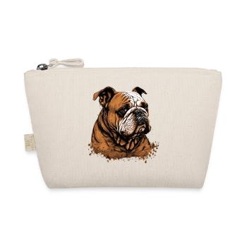 Bouledogue endormi - Trousse biologique - nature - Devant