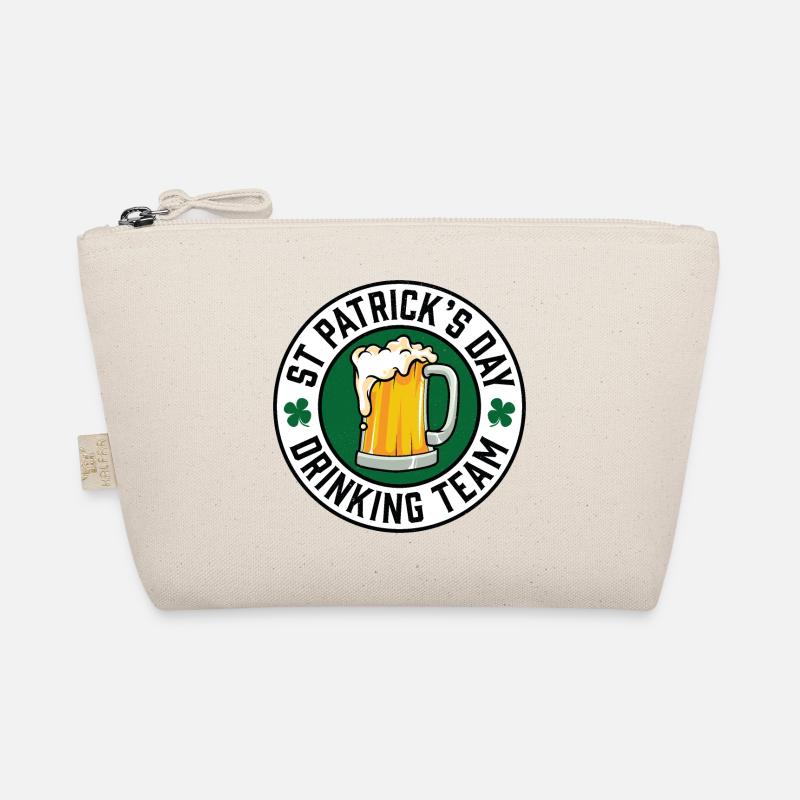 St Patricks Day Drinking Team Organic Pouch
