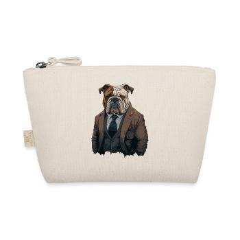 Brave Bulldog - Organic Pouch - nature - Front