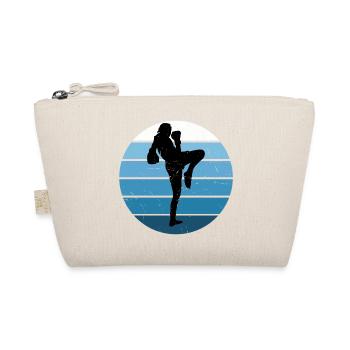 Muay Thai Thai Boxer Thai Boxing Thai Boxing Men - Organic Pouch - nature - Front