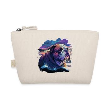 Bulldog on Water - Organic Pouch - nature - Front