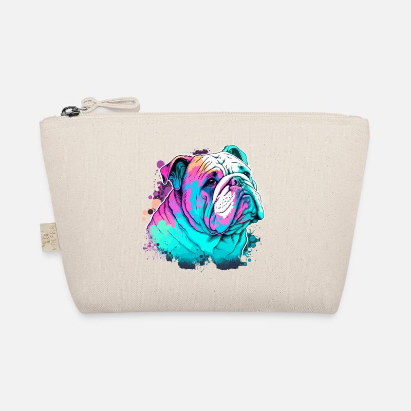 Feeling Down Bulldog Bio-Täschchen