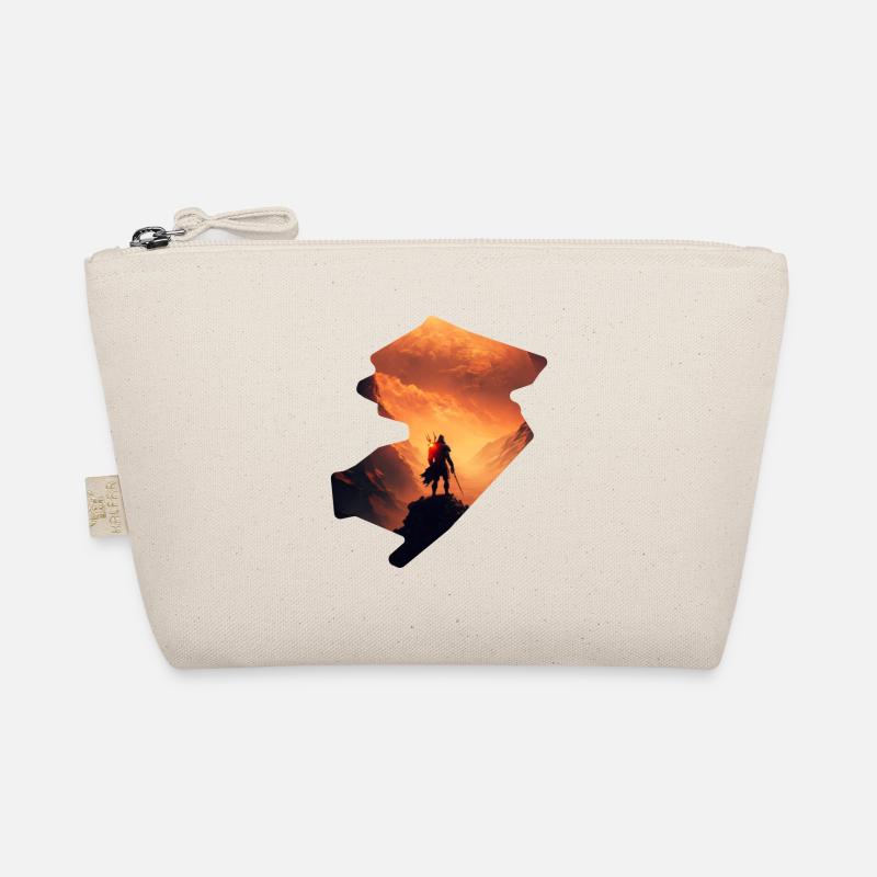 samurai krieger warrior motivation mma fighter 2 Bio-Täschchen