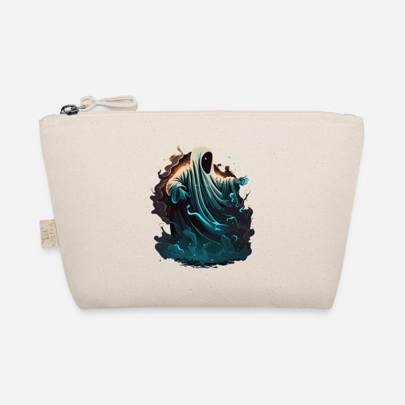 Ghost Illustration Organic Pouch