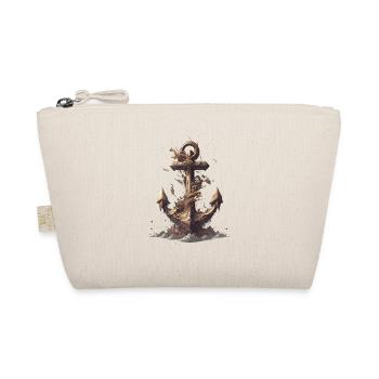 nautical anchor - Organic Pouch - nature - Front