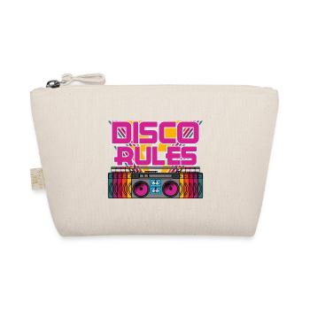 Retro Boombox Radio Music Rhythm Collection - Bio-Täschchen - Natur - Vorne