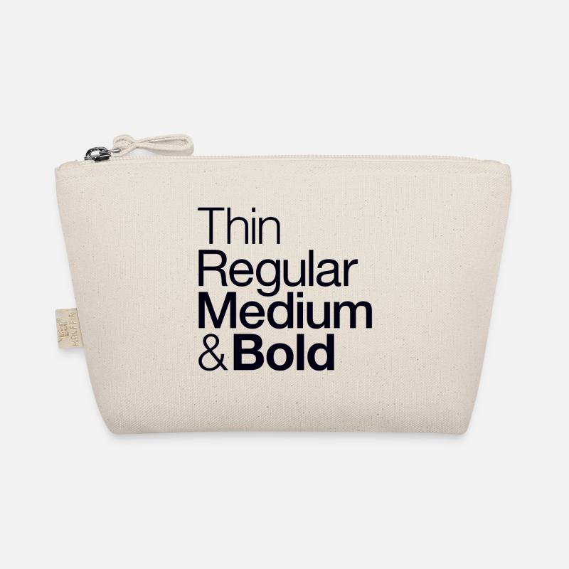 Typographe - Typographie - Design Trousse biologique