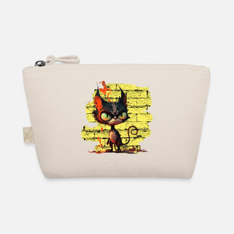Funny cat Organic Pouch