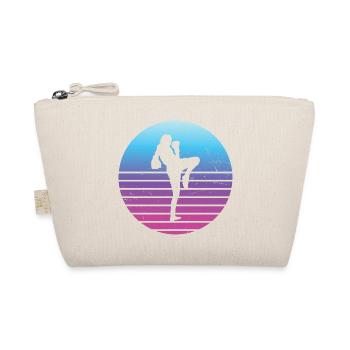 Thai Boxing Thai Boxing Women Thai Boxer Muay Thai - Organic Pouch - nature - Front