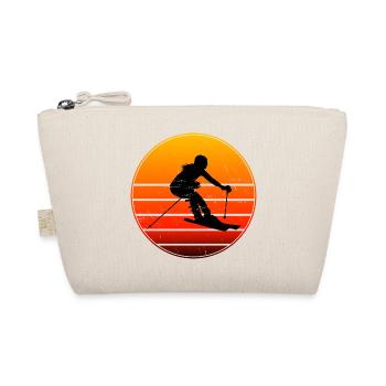 Skiing Skiing Men's Winter Sports Stunt Ski - Organic Pouch - nature - Front