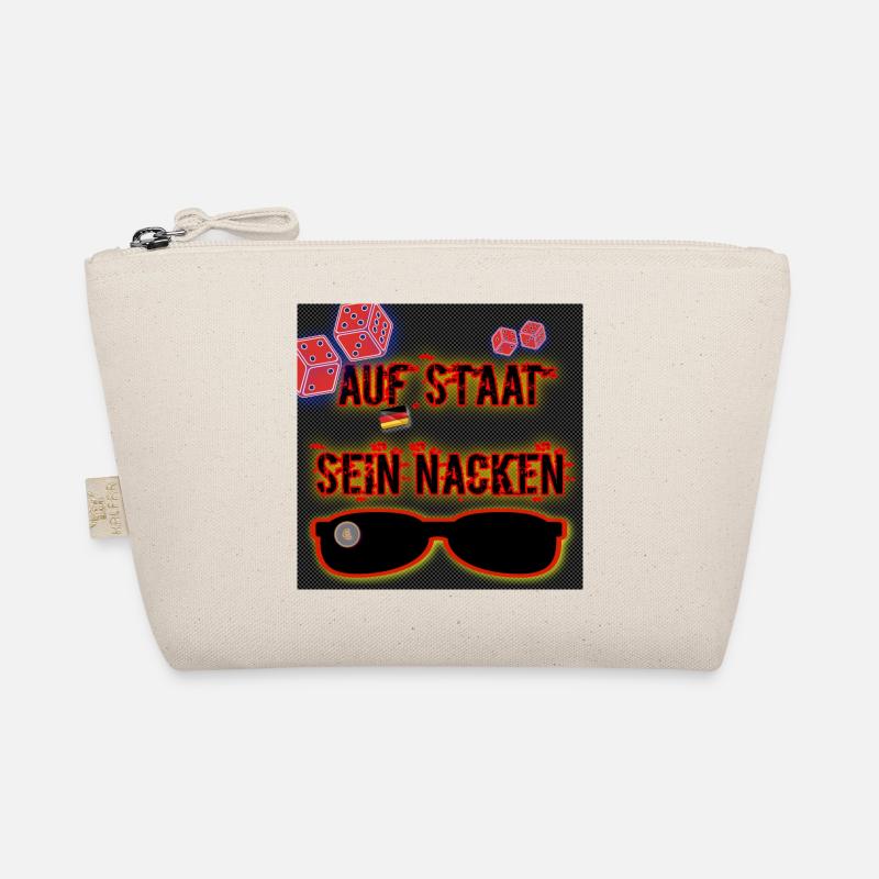 Auf Staat sein Nacken (DE) - Bio-Täschchen - Natur