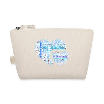 Valentine jour WordArt typography - Trousse biologique - nature - Devant