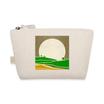Retro Sunset - Bio-Täschchen - Natur - Vorne