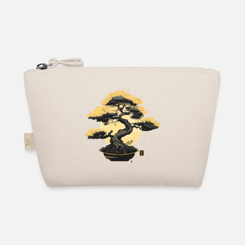 Delicate Bonsai Tree Organic Pouch