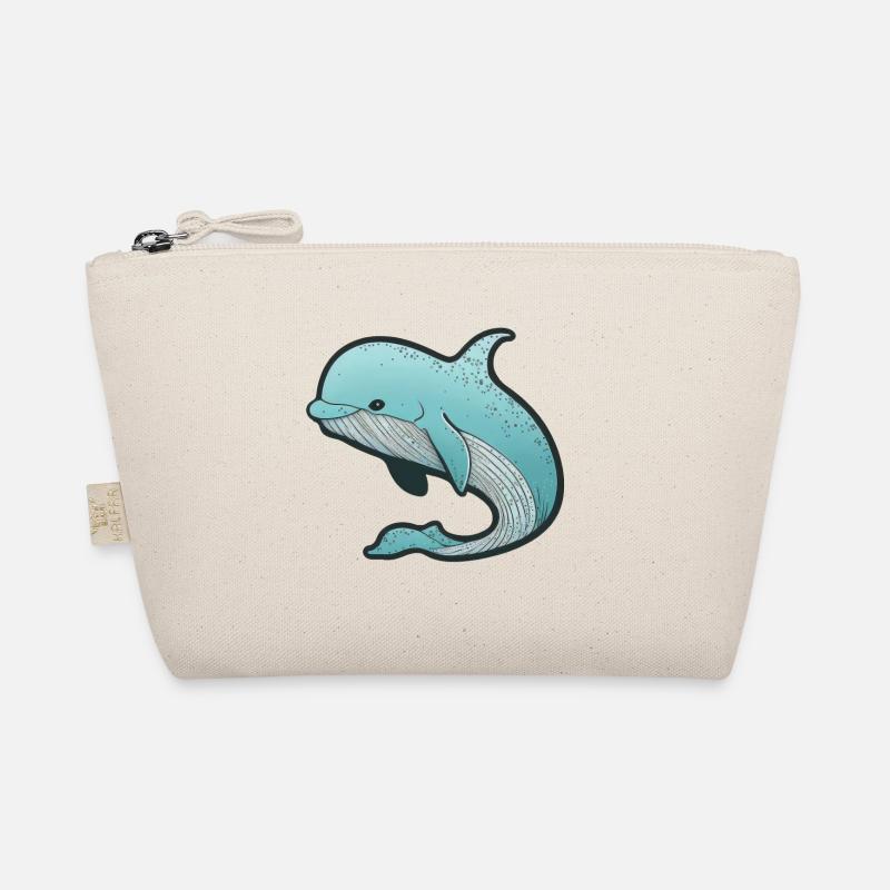 Dolphin Comic mignon Anime Cartoon Cute Babies Trousse biologique