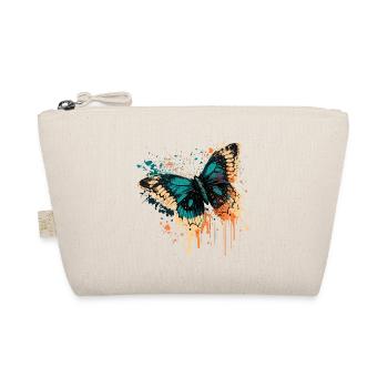 Butterfly Design - Organic Pouch - nature - Front