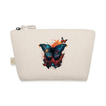 Butterfly Art - Organic Pouch - nature - Front