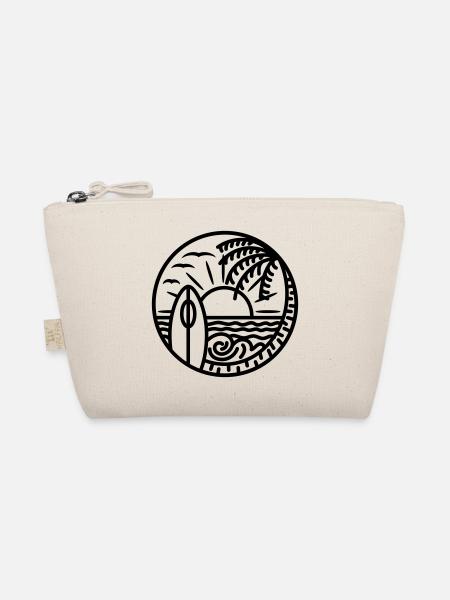Beach please - Bio-Täschchen - Natur - Vorne