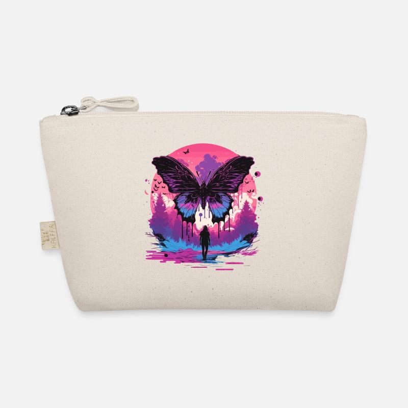Butterfly Aesthetic Evolution Organic Pouch