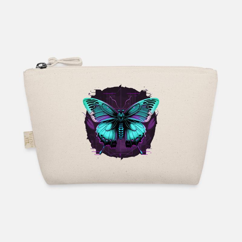 Butterfly Virtual Transformation Organic Pouch