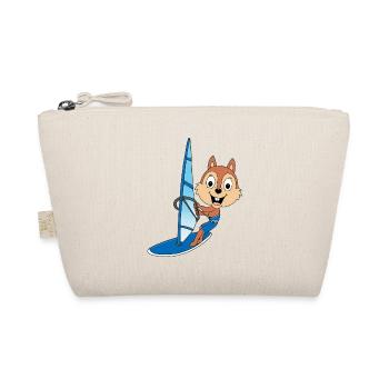 EICHHÖRNCHEN - WINDSURFER - SURFER - WASSERSPORT - Bio-Täschchen - Natur - Vorne