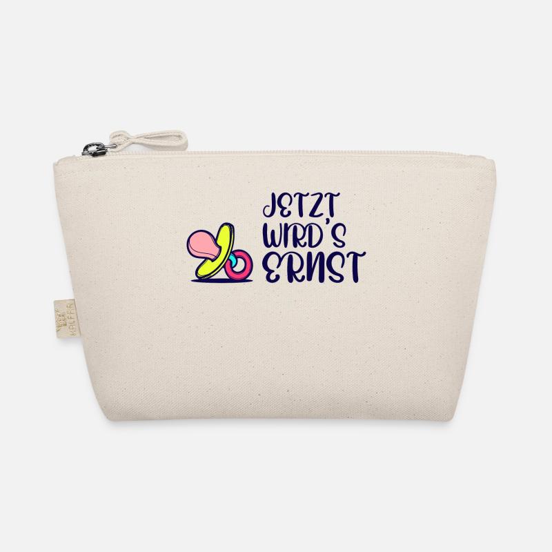 Elternschaft Eltern Geburt Statement Schwanger Bio-Täschchen