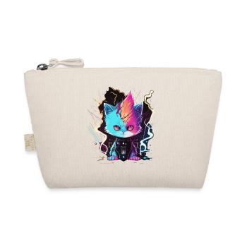 Rockin Kitty - Bio-Täschchen - Natur - Vorne