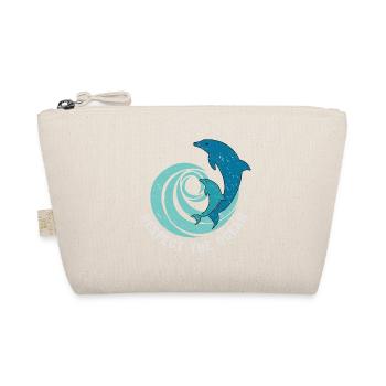 RESPECT THE OCEAN - Organic Pouch - nature - Front
