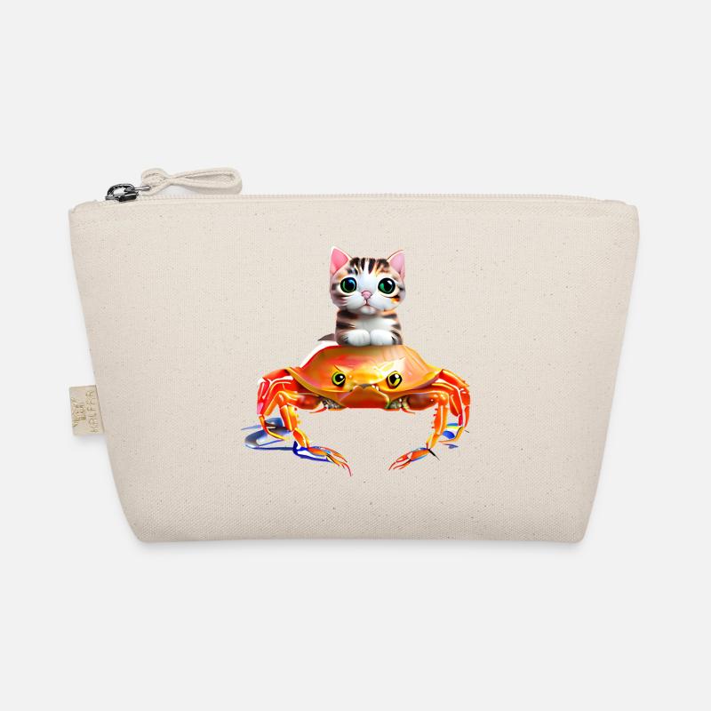 Bébé chat sur crabe Trousse biologique