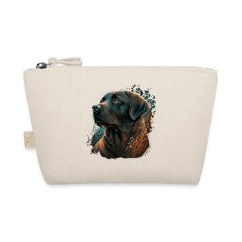 Tolle Labrador Retriever Illustration - Bio-Täschchen - Natur - Vorne
