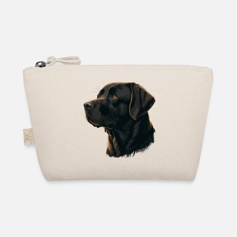 Weich aussehender dunkelbrauner Labrador Retriever Bio-Täschchen