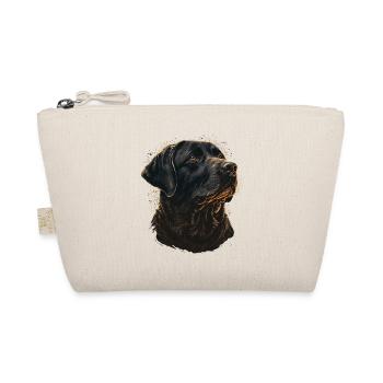 Schöne Labrador Retriever Illustration - Bio-Täschchen - Natur - Vorne