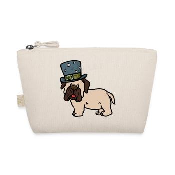 Idée cadeau Dog Owner Pug Hat Mister Sir - Trousse biologique - nature - Devant