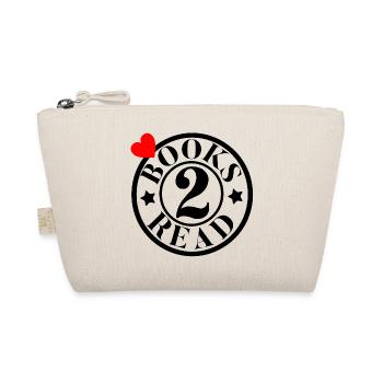 i love books LOVE BOOKS TO READ - Organic Pouch - nature - Front