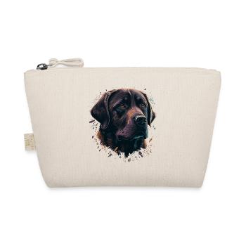 Adorable Labrador Retriever violet - Trousse biologique - nature - Devant