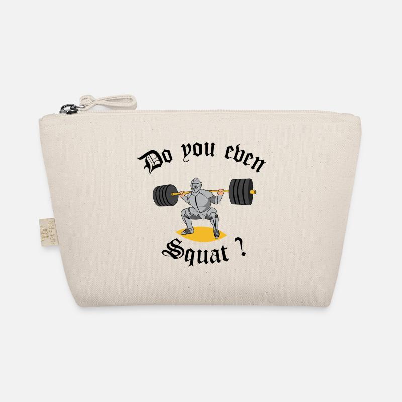 Ritter-Gewichtheber Bio-Täschchen