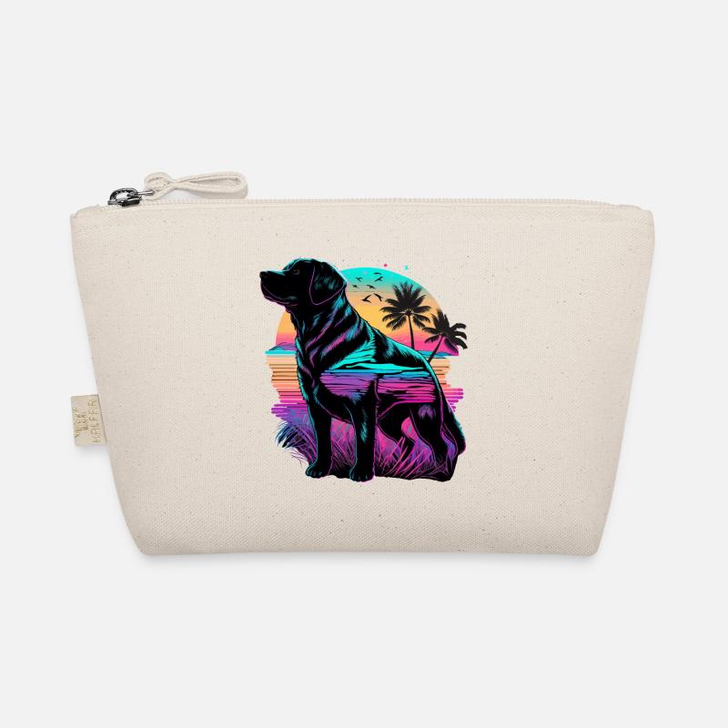 Tapferer Labrador Retriever Bio-Täschchen