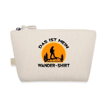 Wandern Wanderer Statement Berggipfel Wanderung - Bio-Täschchen - Natur - Vorne