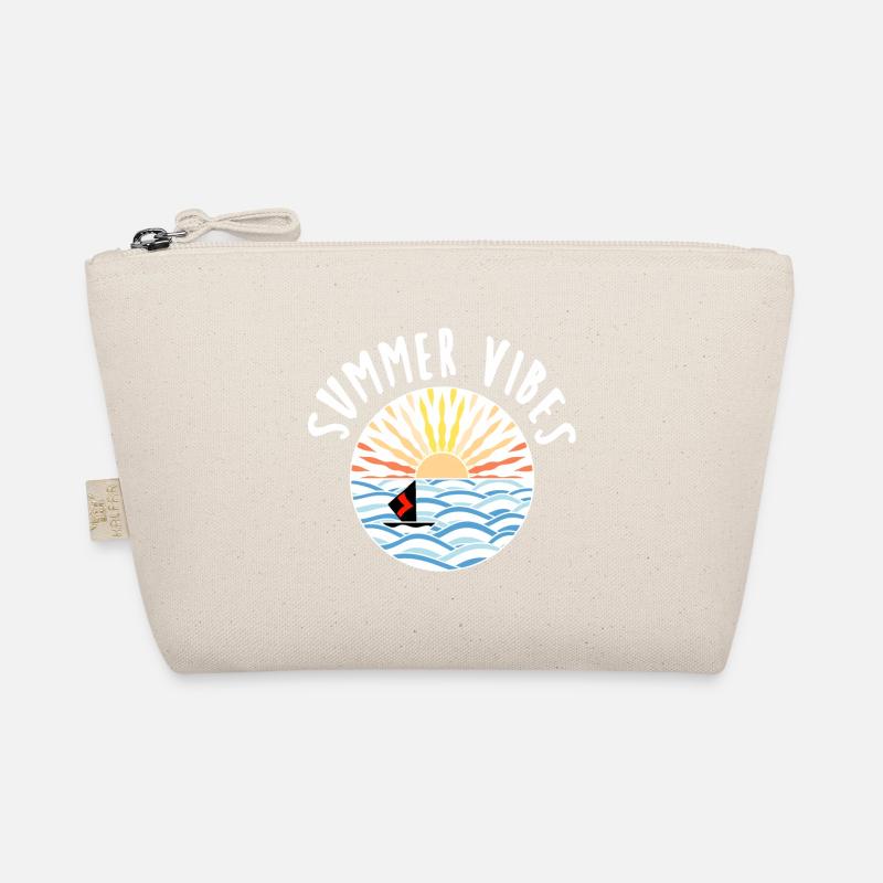 Waves Summer Sail Sun Organic Pouch