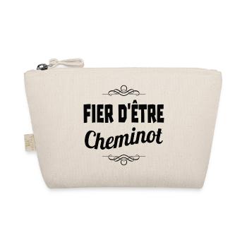 fier d'être cheminot - Trousse biologique - nature - Devant