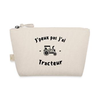 Je peux pas j'ai tracteur - Trousse biologique - nature - Devant