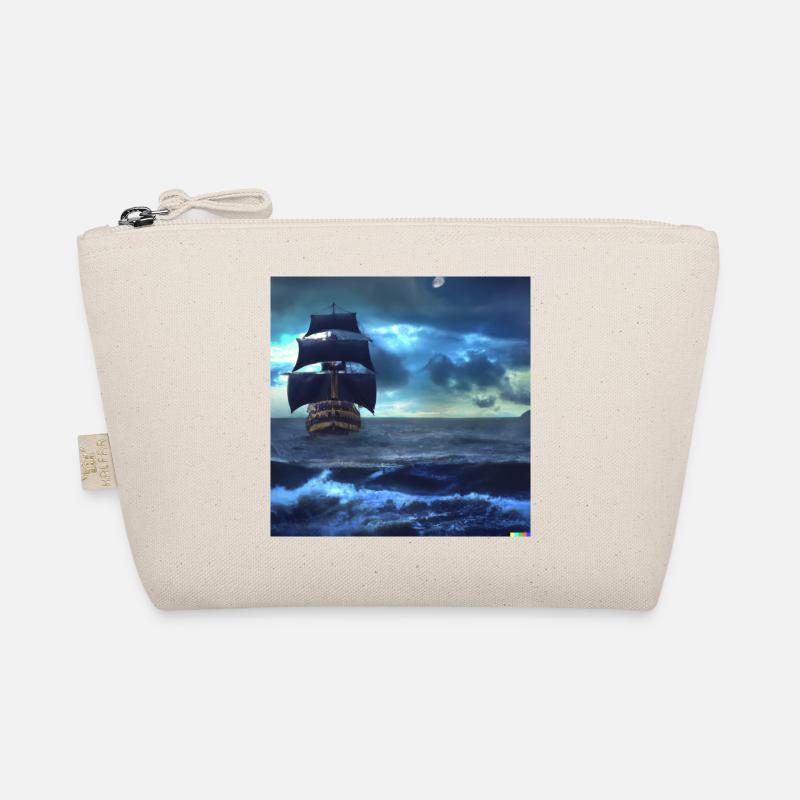 Dark waves Organic Pouch